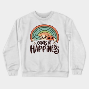 Colors of Happiness Crewneck Sweatshirt